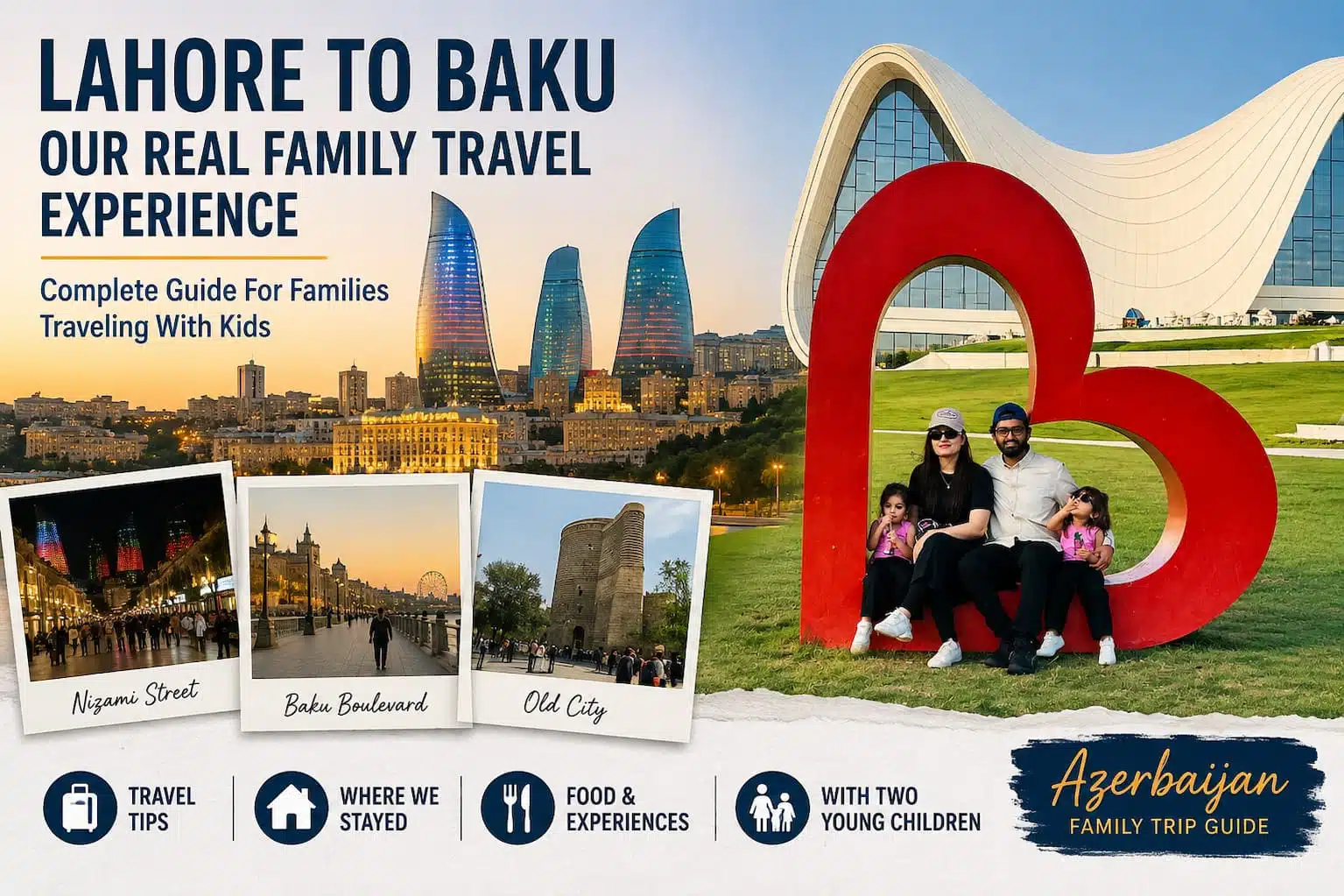 Lahore to Baku My Family Travel Experience